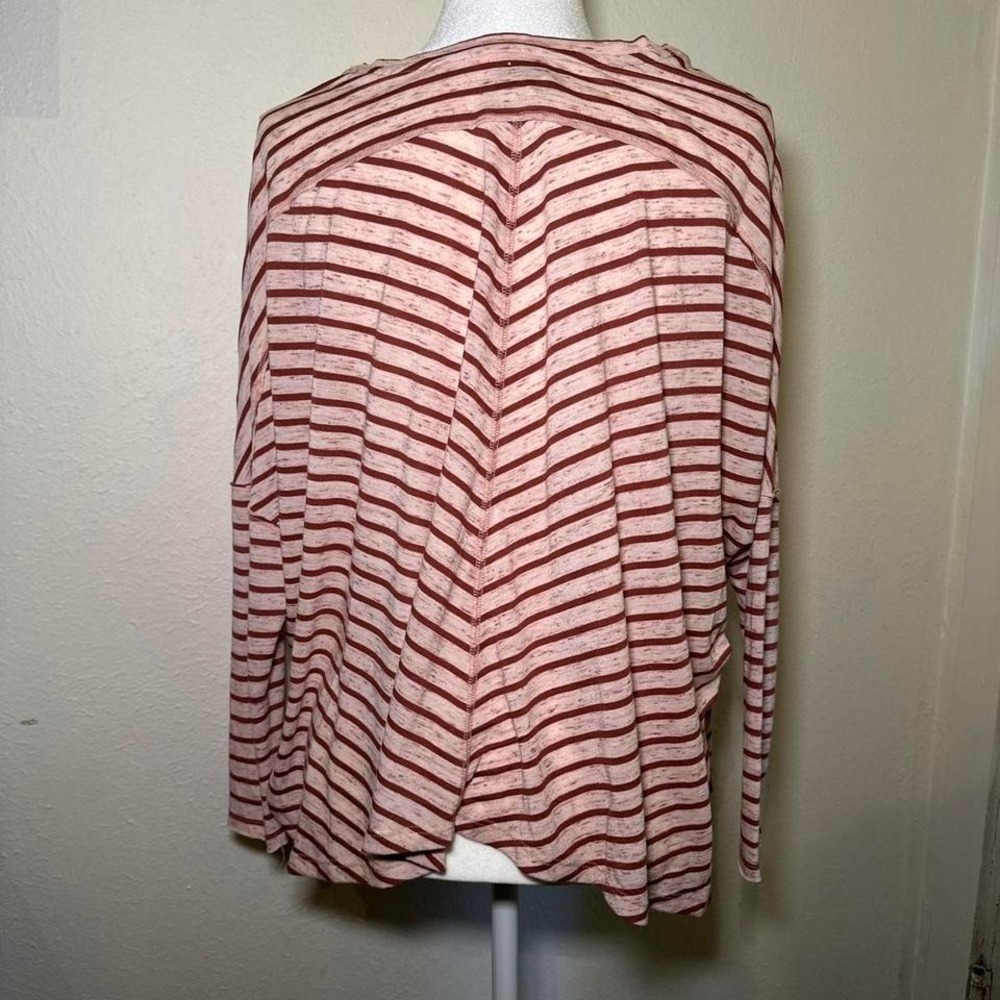 We The Free by Free People Striped Oversized‎ Tee - Picture 2 of 3